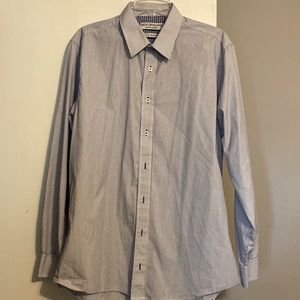 Nick Graham Men’s Long Sleeve Button Down Dress Shirt